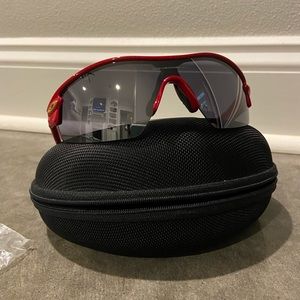 Oakley Radar Sunglasses (Red)